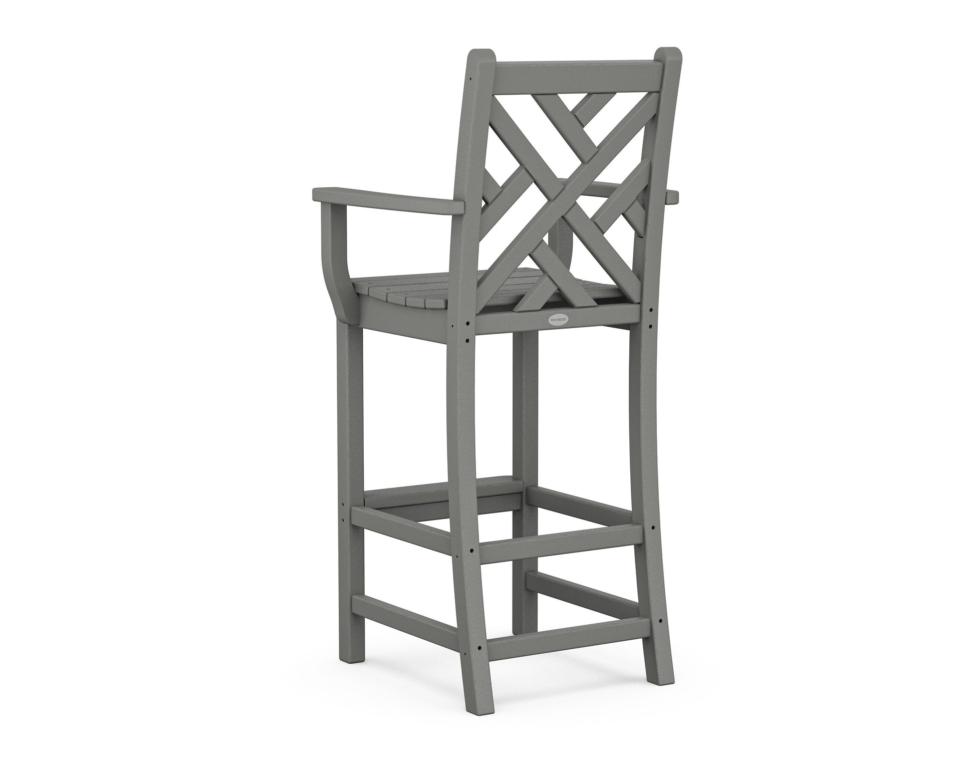POLYWOOD Chippendale Bar Arm Chair