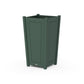 POLYWOOD Country Living Large Tapered Square Tall Planter Box — Green