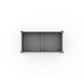 POLYWOOD Nautical Rectangle Double Planter Box
