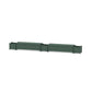 POLYWOOD 60" Country Living Straight Double Planter Storage Bench Set — Green