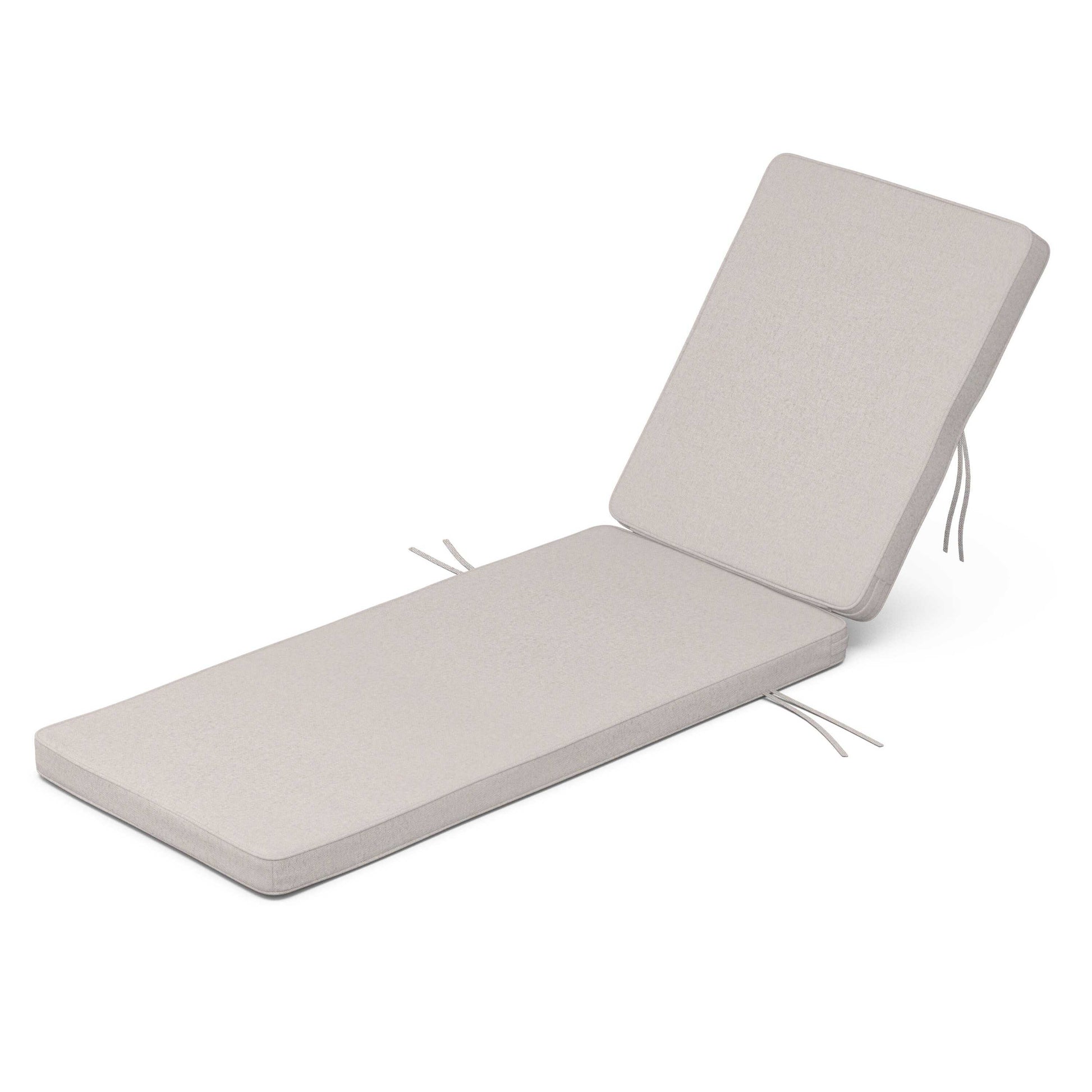 POLYWOOD Acadia Chaise Cushion — Dune Burlap