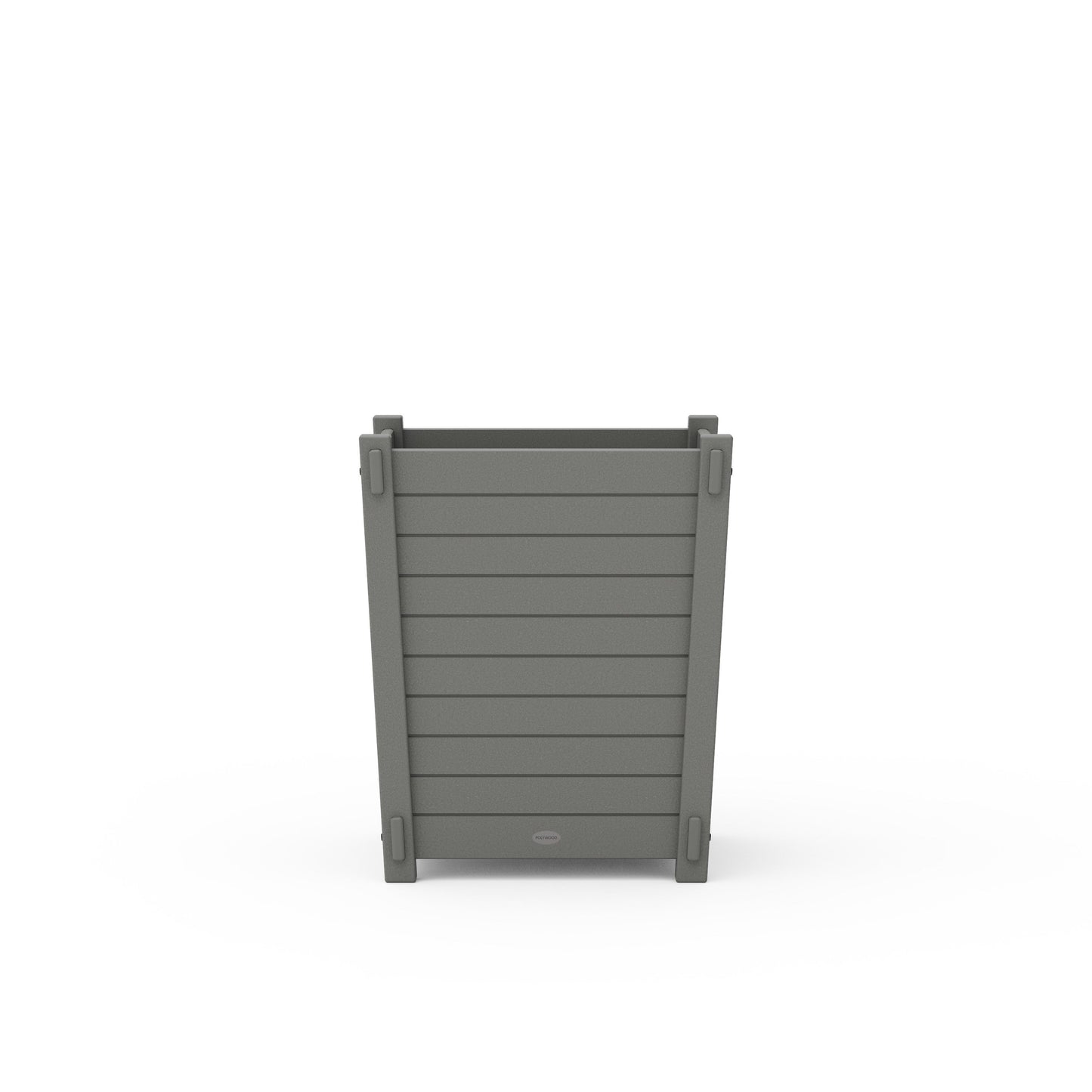 POLYWOOD Nautical Large Tapered Square Short Planter Box