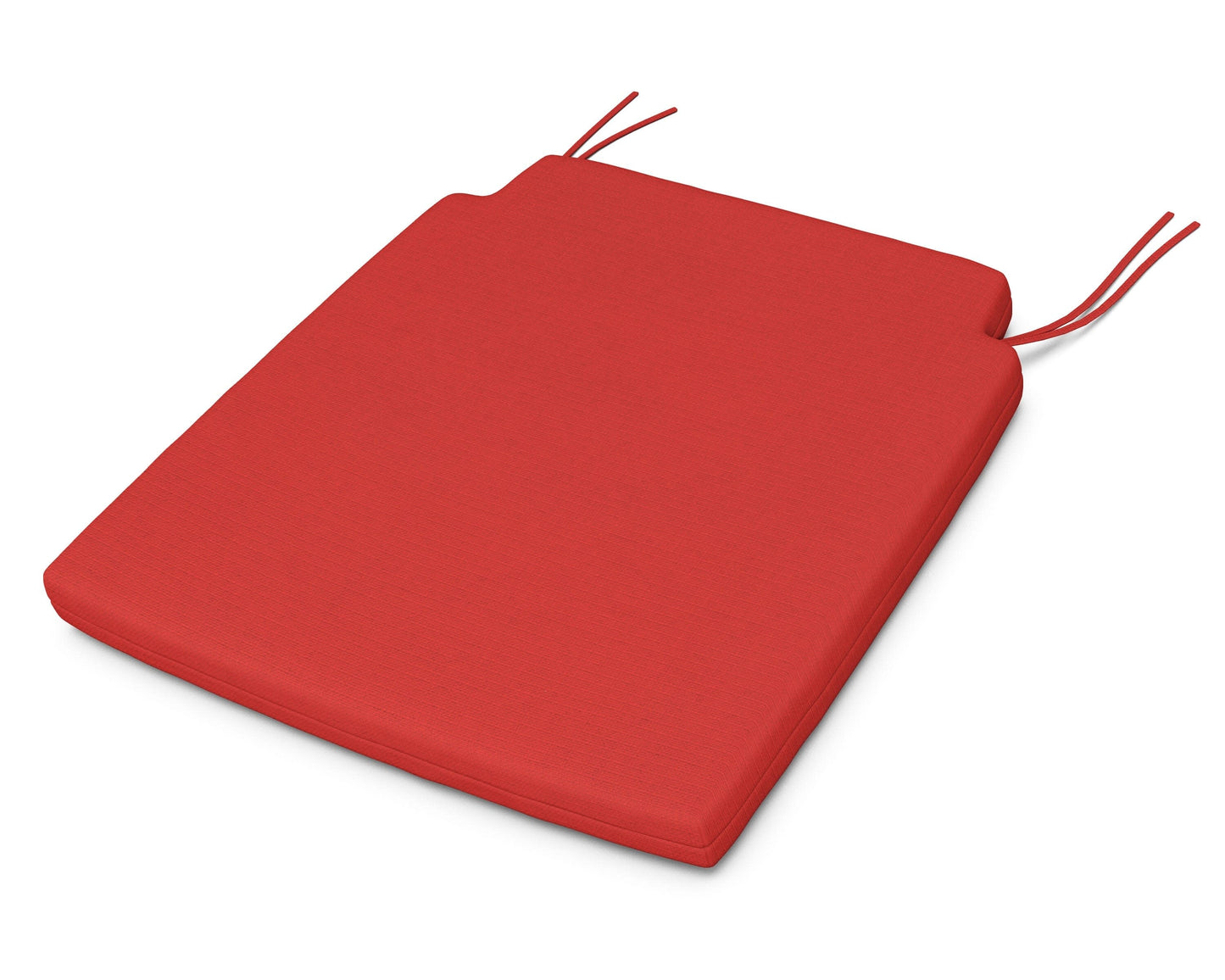 POLYWOOD Savannah Dining Seat Pad — Crimson Linen