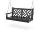 POLYWOOD Chippendale 48" Swing — Black