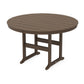 POLYWOOD 60" Round Farmhouse Counter Table — Kona