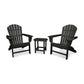 POLYWOOD South Beach Adirondack 3-Piece Set FREE SHIPPING