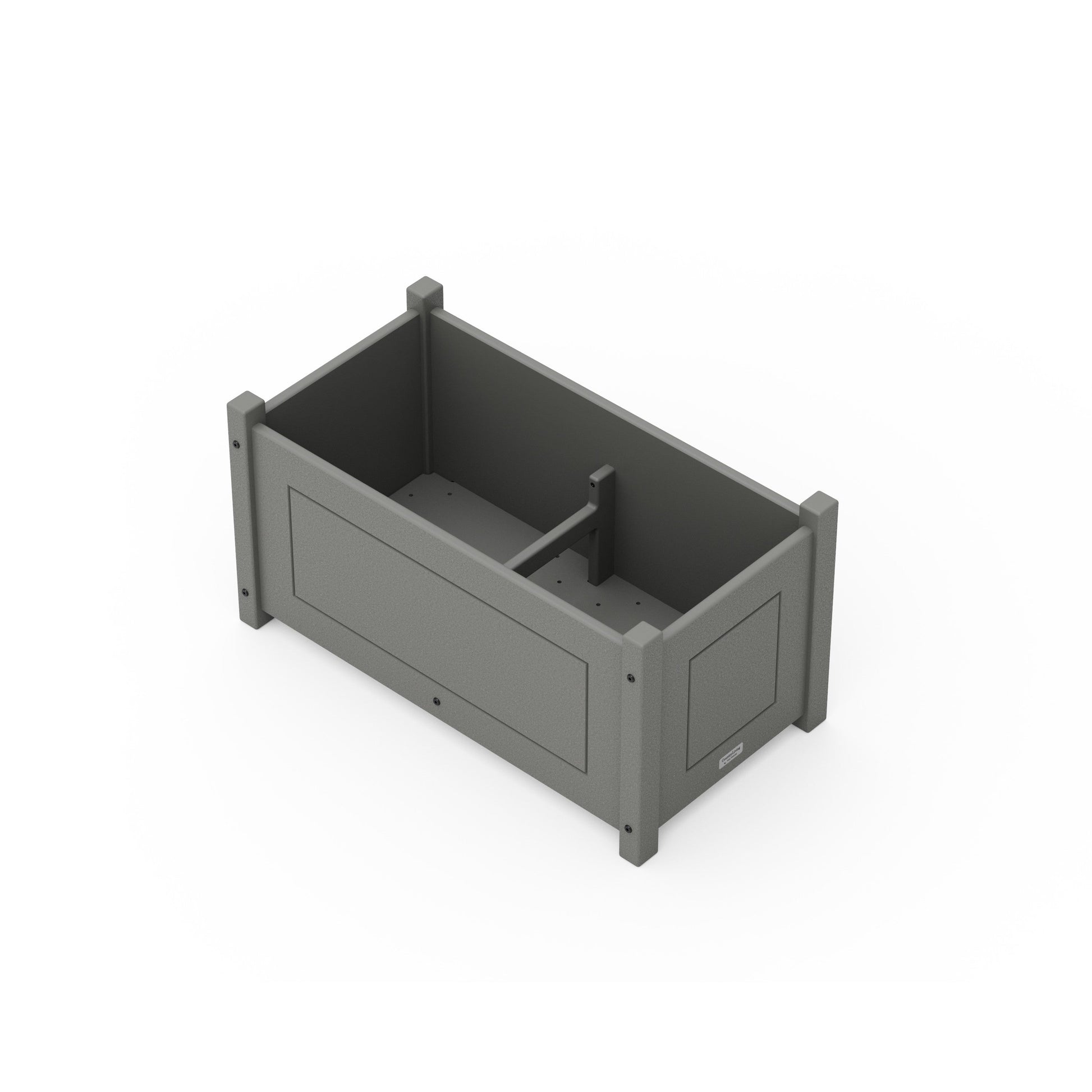 POLYWOOD Country Living Rectangle Double Planter Box