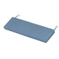 POLYWOOD Chinoiserie Bench Seat Cushion — Sky Blue