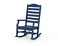 POLYWOOD Savannah Rocking Chair — Navy