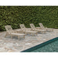 POLYWOOD Chinoiserie 6-Piece Chaise Set