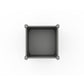 POLYWOOD Nautical Large Tapered Square Short Planter Box
