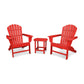 POLYWOOD South Beach Adirondack 3-Piece Set FREE SHIPPING