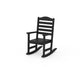 POLYWOOD Savannah Kids Rocking Chair — Black