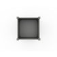 POLYWOOD Country Living Large Tapered Square Short Planter Box