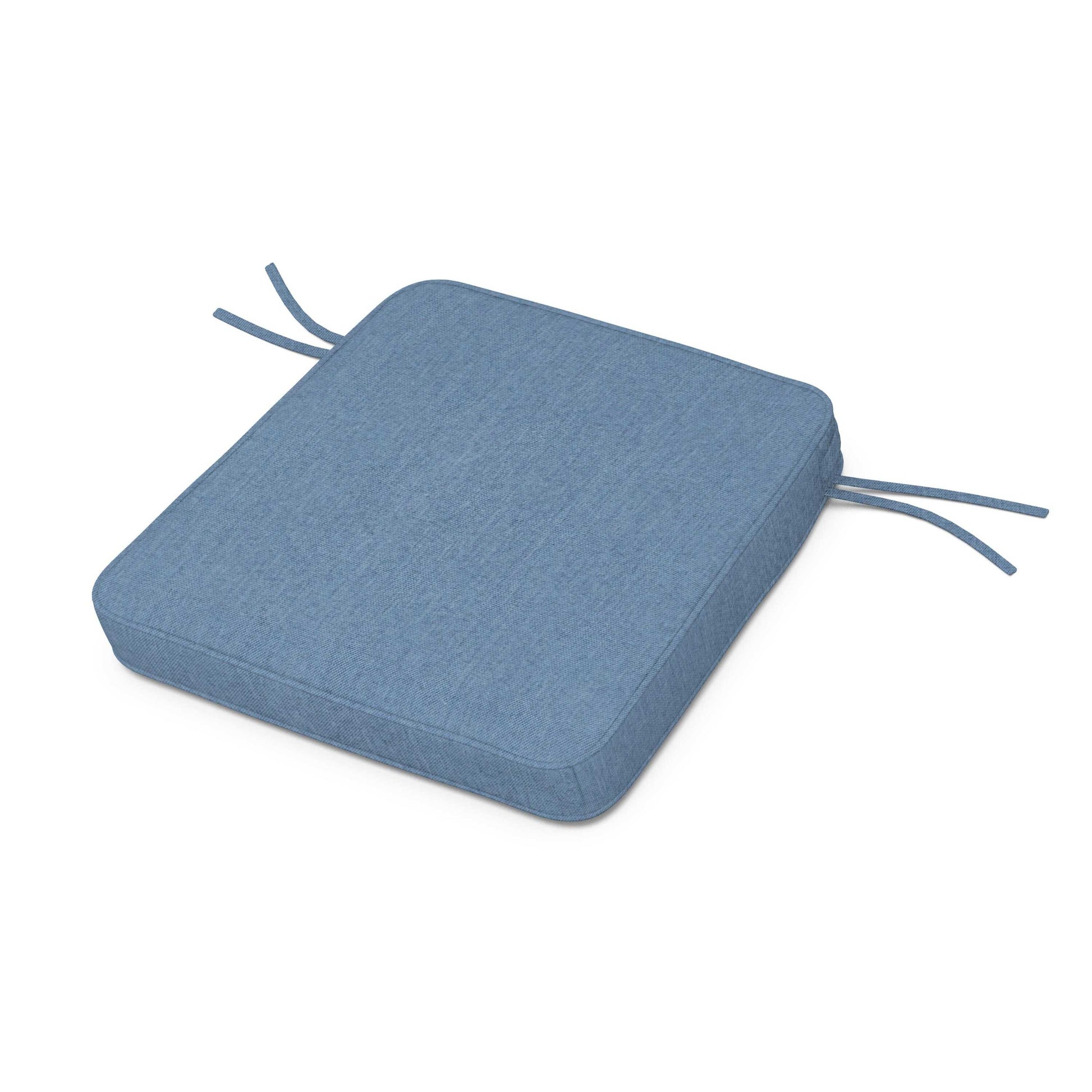 POLYWOOD Acadia Dining Arm Seat Cushion — Sky Blue