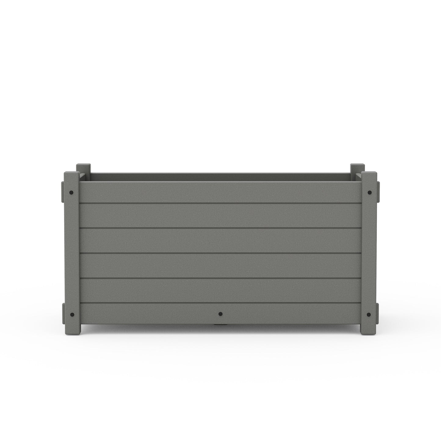 POLYWOOD Nautical Large Rectangle Double Planter Box