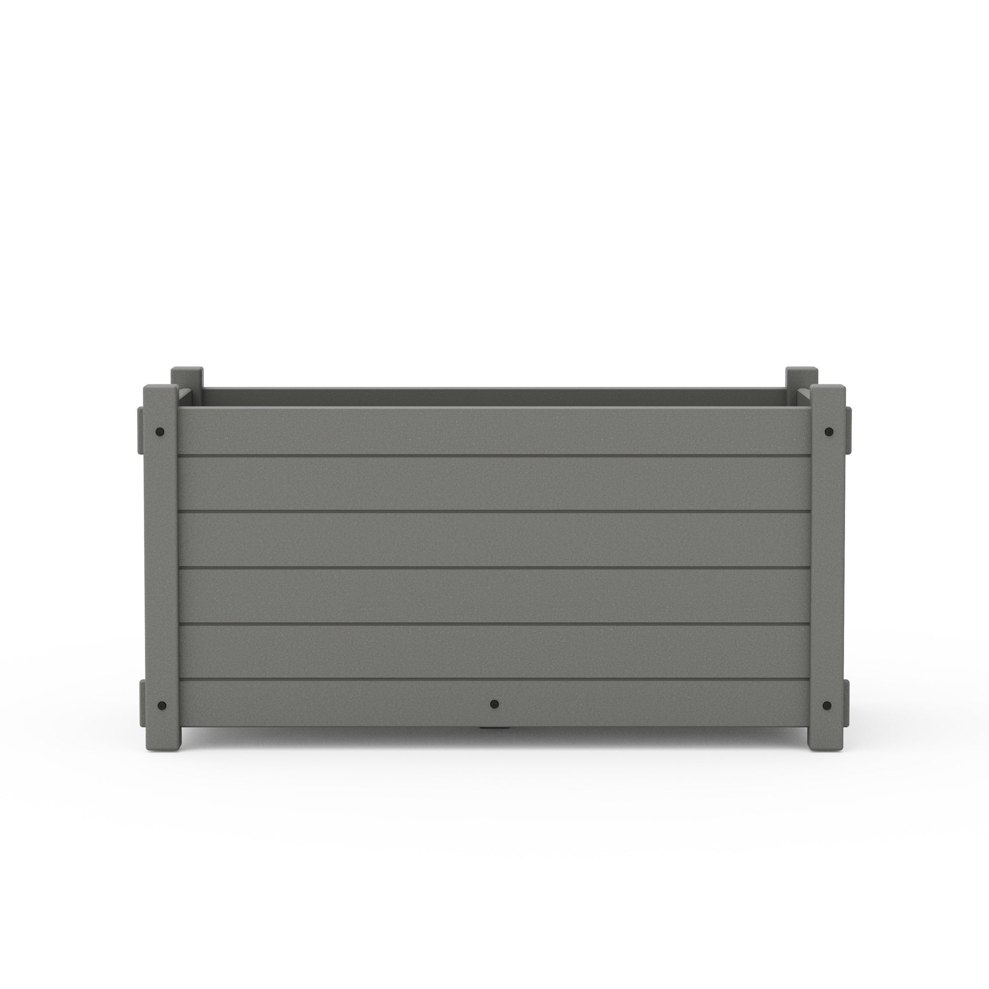 POLYWOOD Nautical Large Rectangle Double Planter Box
