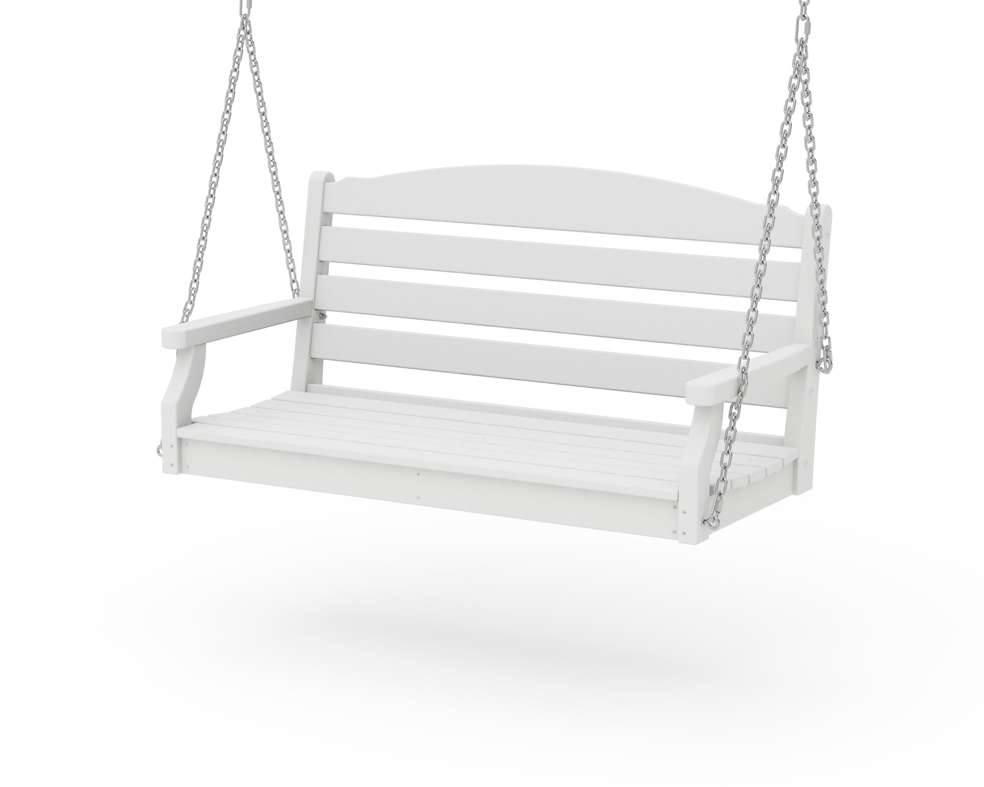 POLYWOOD Savannah 48" Swing — Vintage White