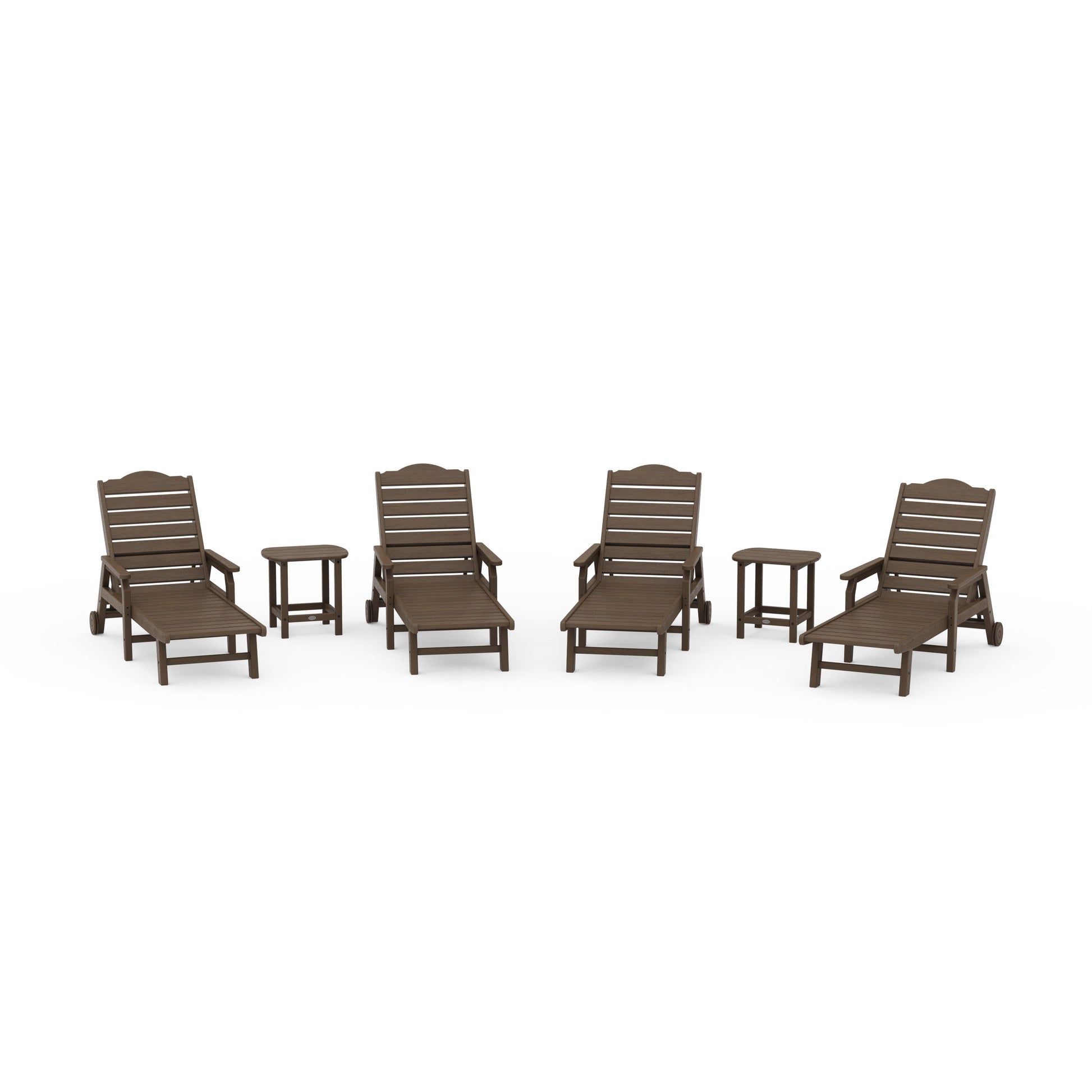 POLYWOOD 6-Piece Savannah Chaise Lounge Set — Kona