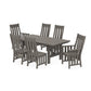 POLYWOOD Acadia 7-Piece Dining Set — Driftwood