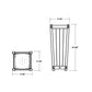 POLYWOOD Vineyard Tapered Square Tall Planter Box