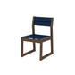 POLYWOOD EDGE Sling Dining Side Chair — Kona / Navy Blue Sling