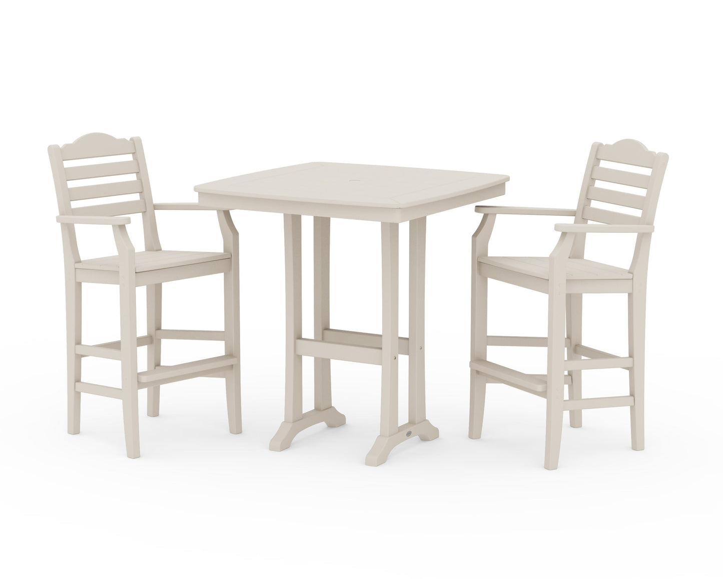 POLYWOOD Savannah 3-Piece Bar Set — Sand