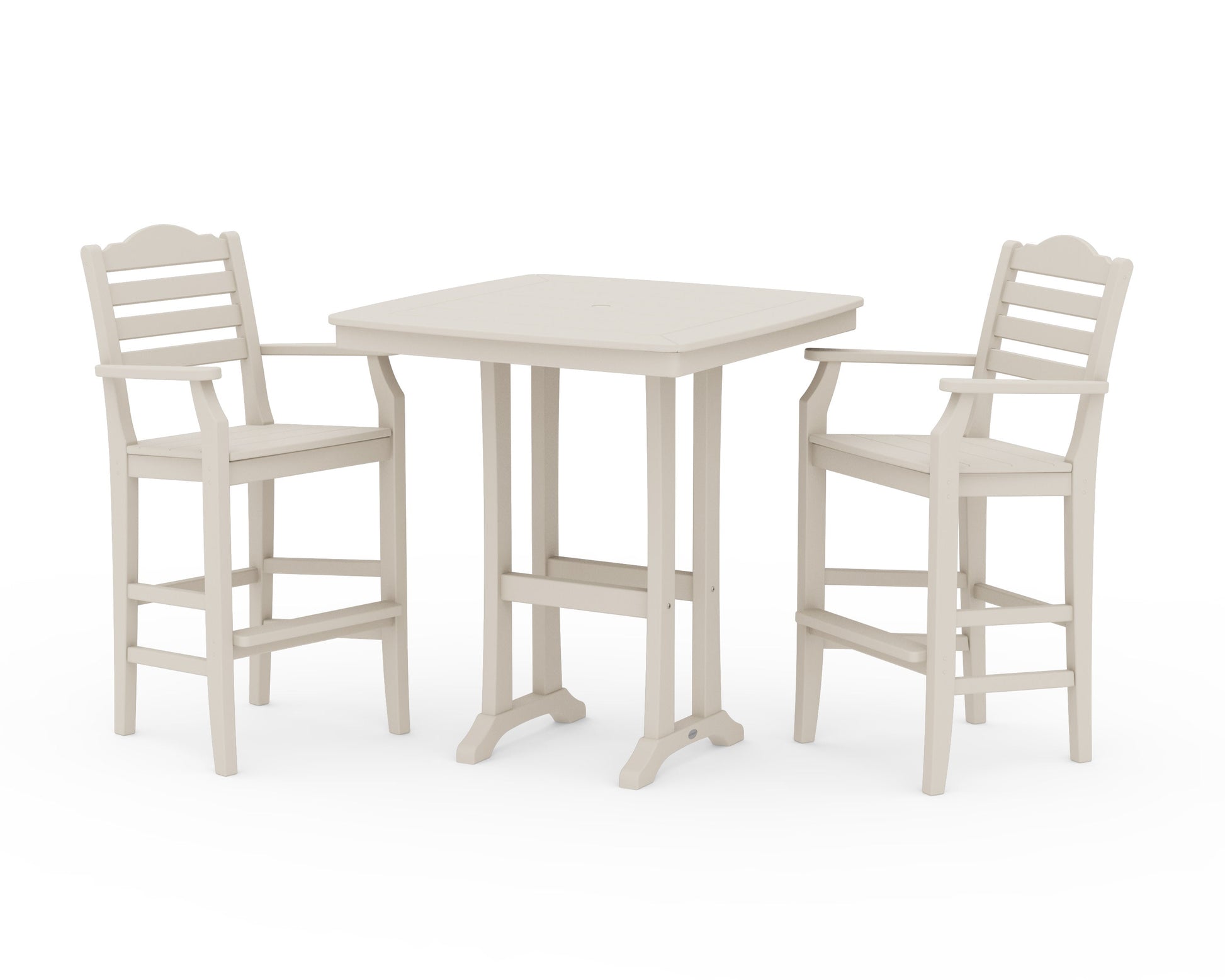 POLYWOOD Savannah 3-Piece Bar Set — Sand
