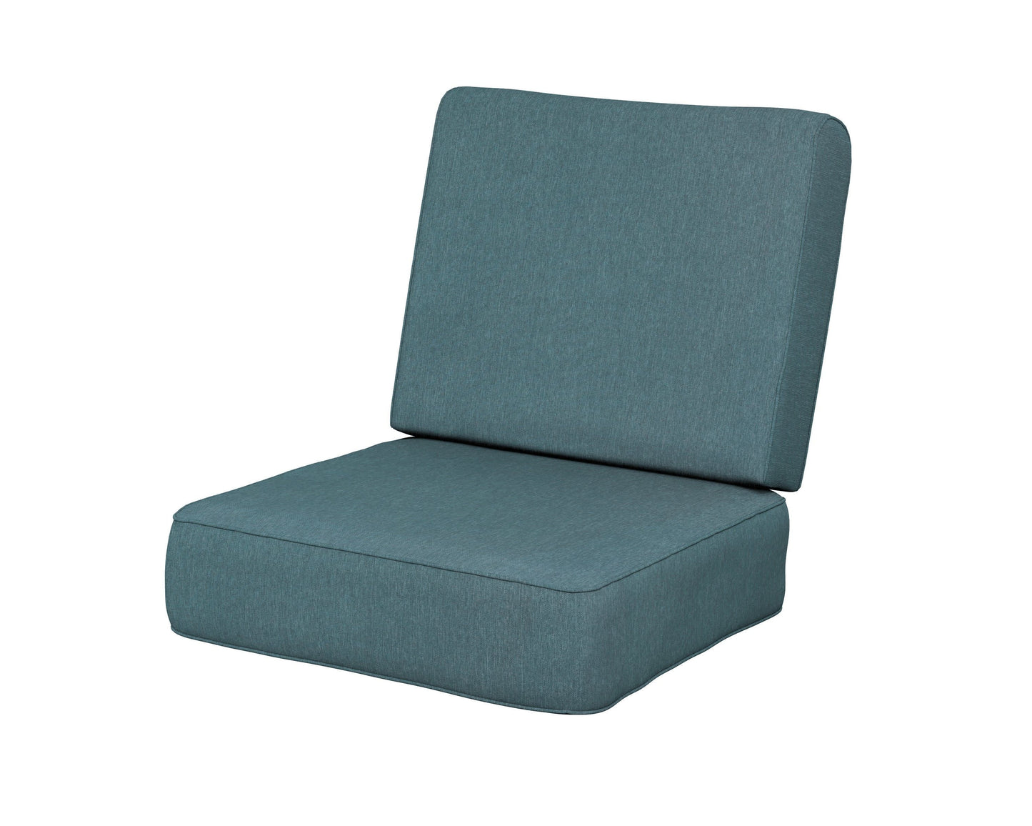 POLYWOOD Ateeva Harbour Seat and Back Cushion — Ocean Teal