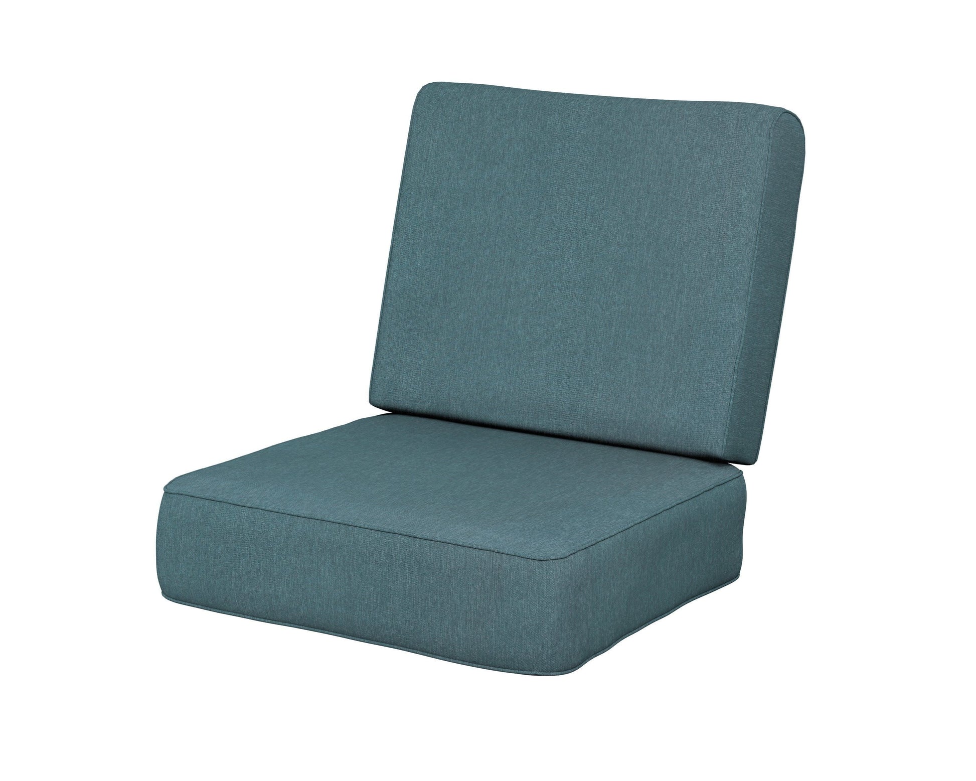 POLYWOOD Ateeva Harbour Seat and Back Cushion — Ocean Teal