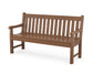 POLYWOOD 60" Buddy Bench — Teak
