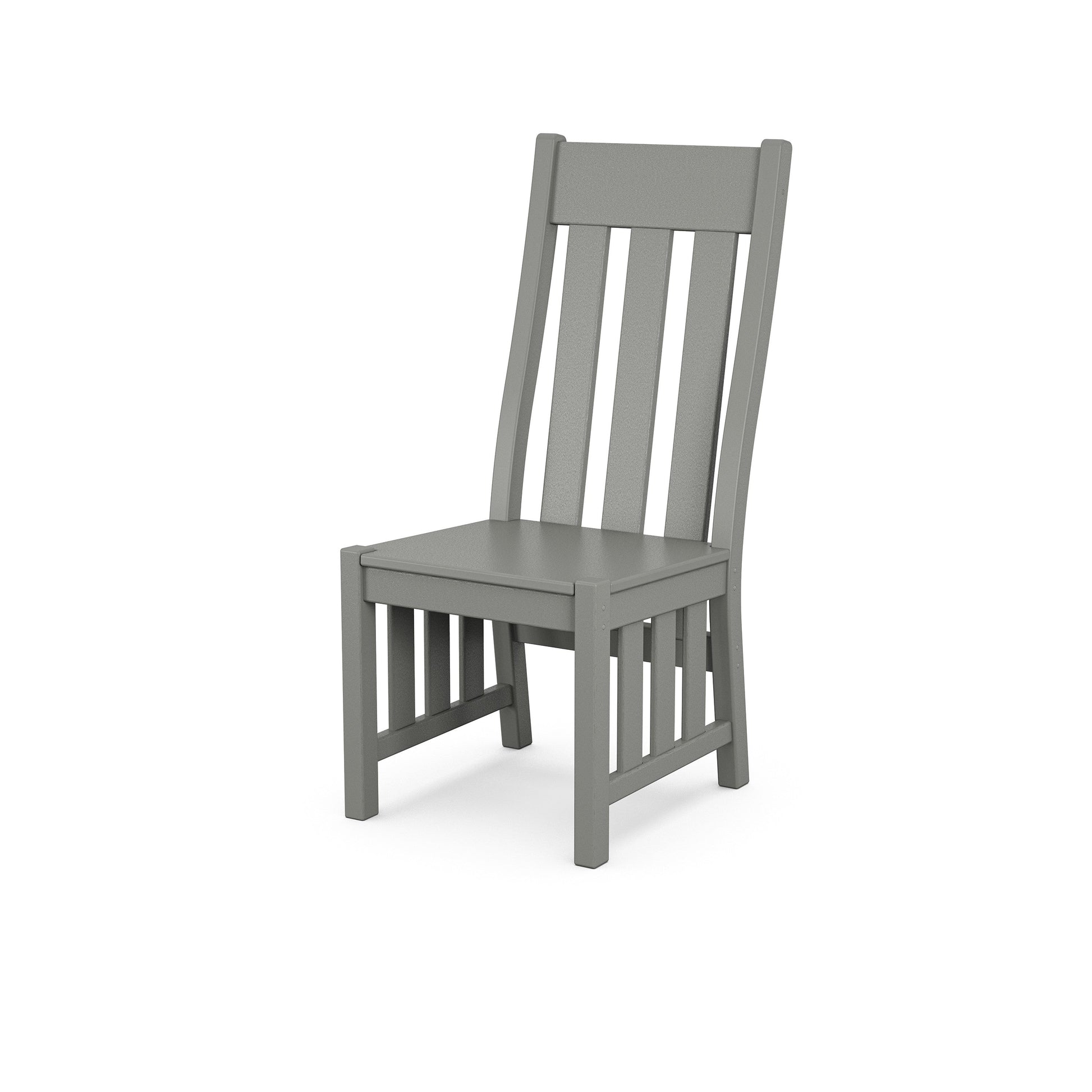 POLYWOOD Acadia Dining Side Chair — Slate Grey