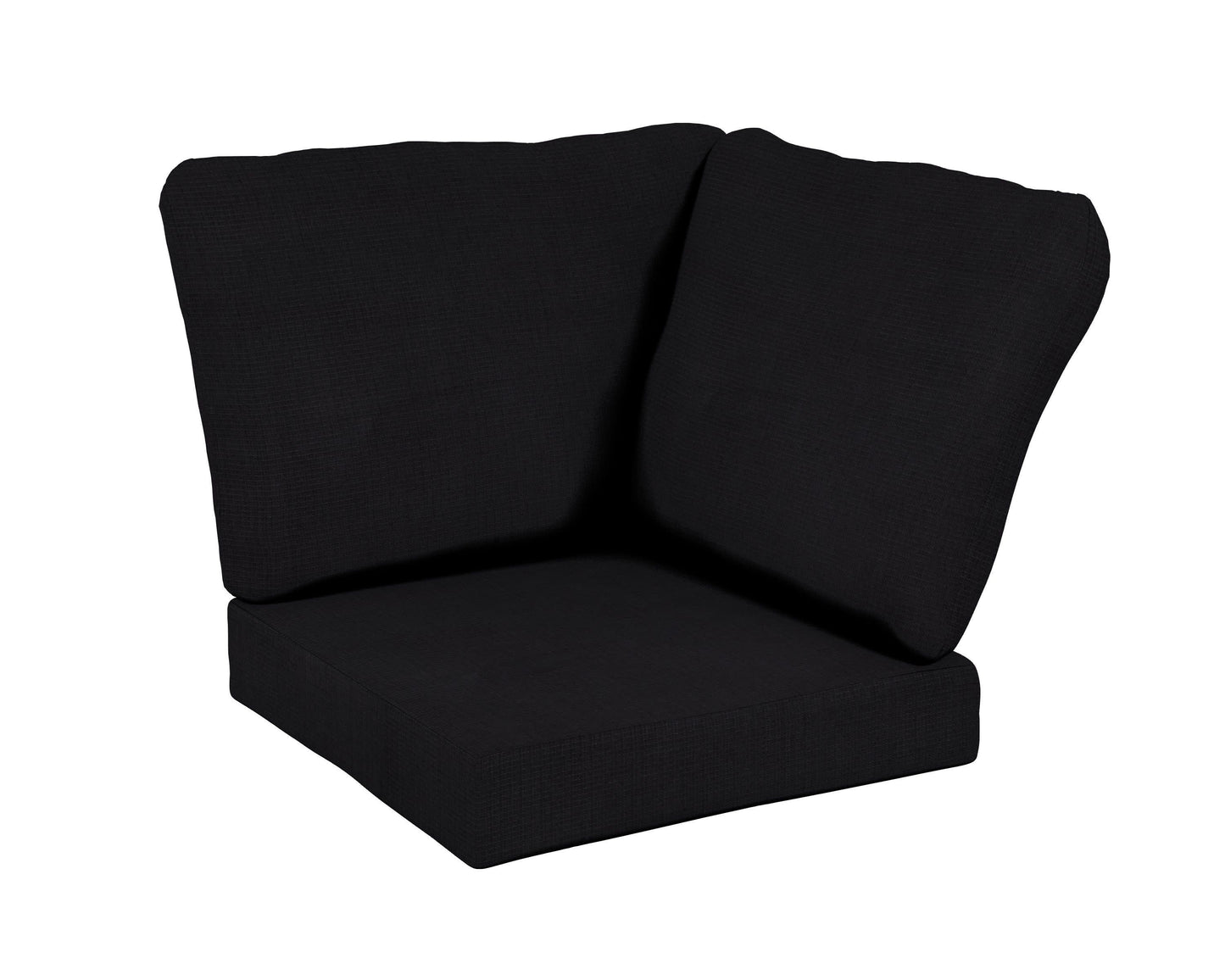 POLYWOOD Baffle Modular Corner Cushion — Midnight Linen