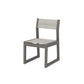 POLYWOOD EDGE Sling Dining Side Chair — Driftwood / Birch Sling