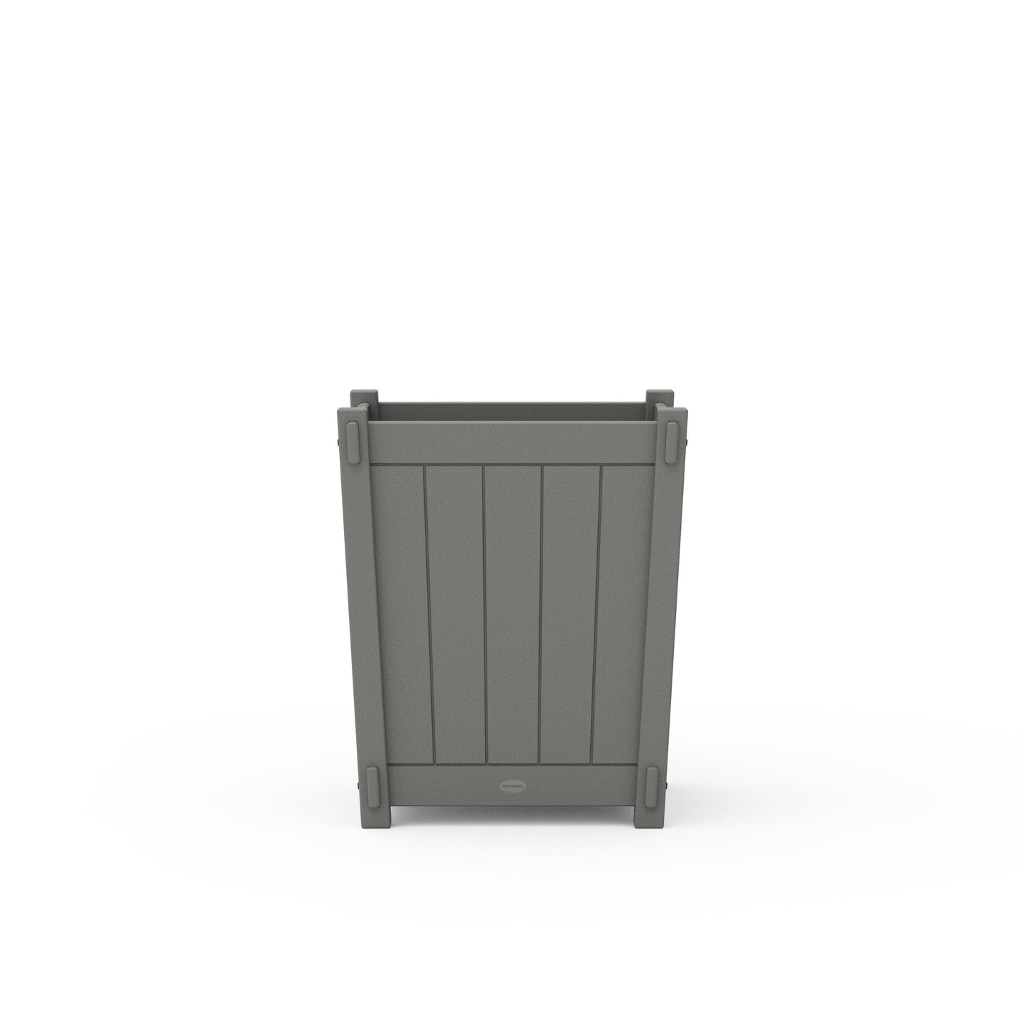 POLYWOOD Vineyard Large Tapered Square Short Planter Box