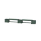 POLYWOOD 48" Nautical Straight Double Planter Bench Set — Green