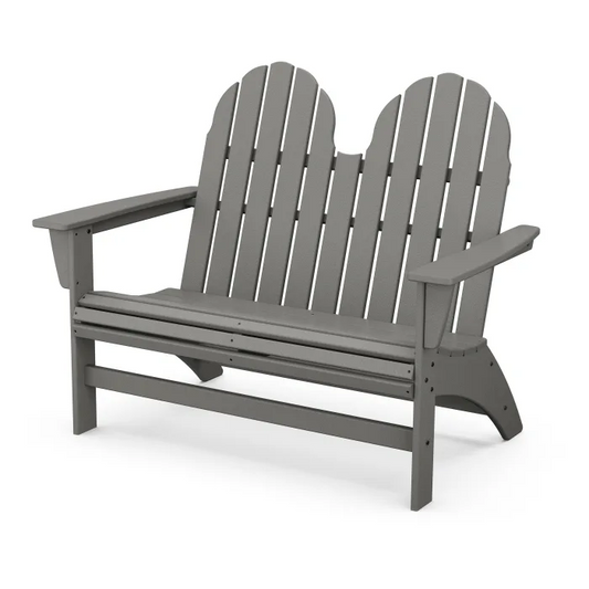 Polywood - Vineyard 48" Adirondack Bench - FREE SHIPPING