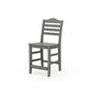 POLYWOOD Savannah Counter Side Chair — Slate Grey