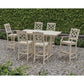 POLYWOOD Chinoiserie 7-Piece Farmhouse Bar Set