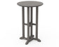 POLYWOOD 24" Round Farmhouse Counter Bistro Table — Driftwood