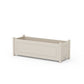 POLYWOOD Country Living Rectangle Triple Planter Box — Sand