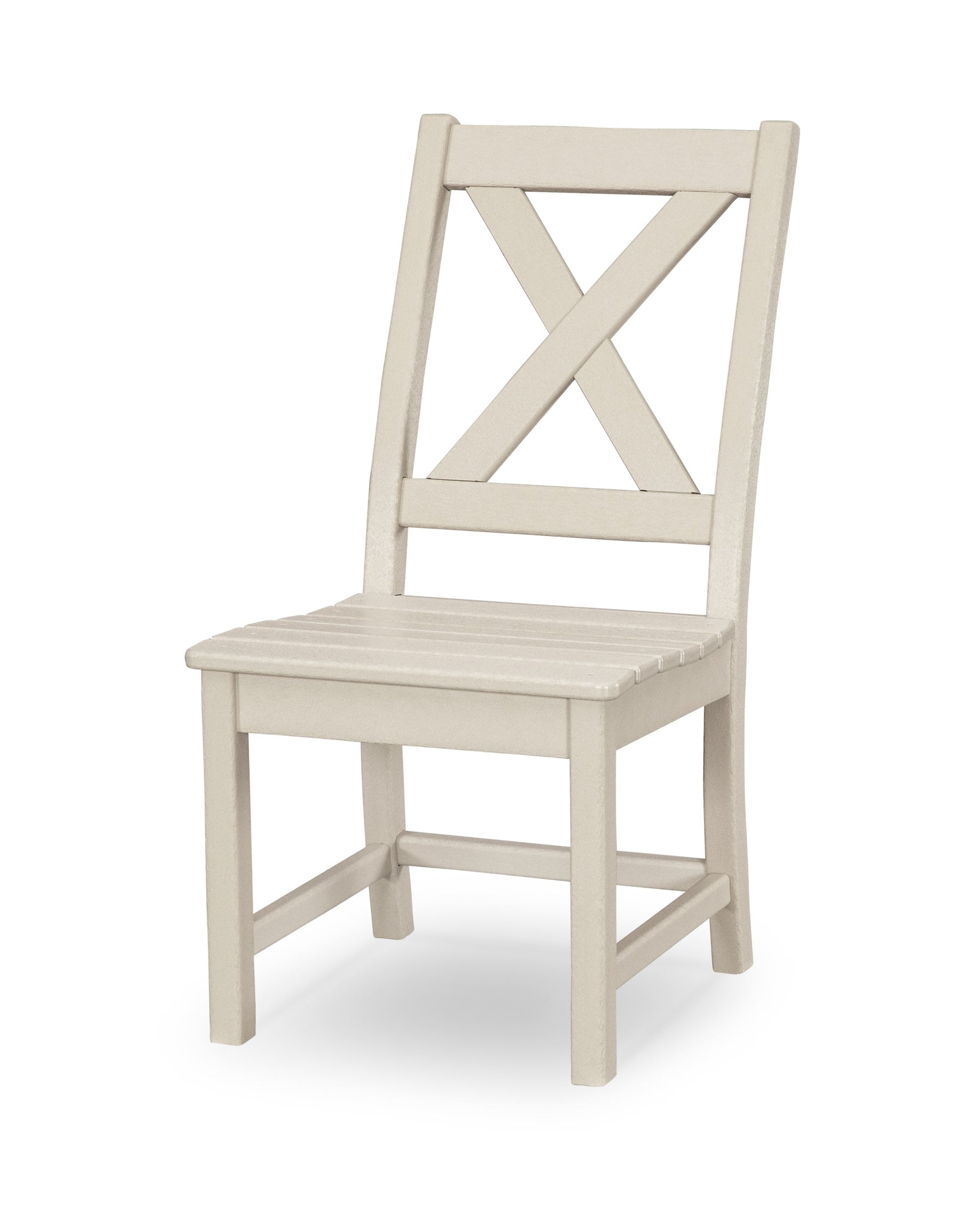 POLYWOOD Braxton Dining Side Chair — Sand