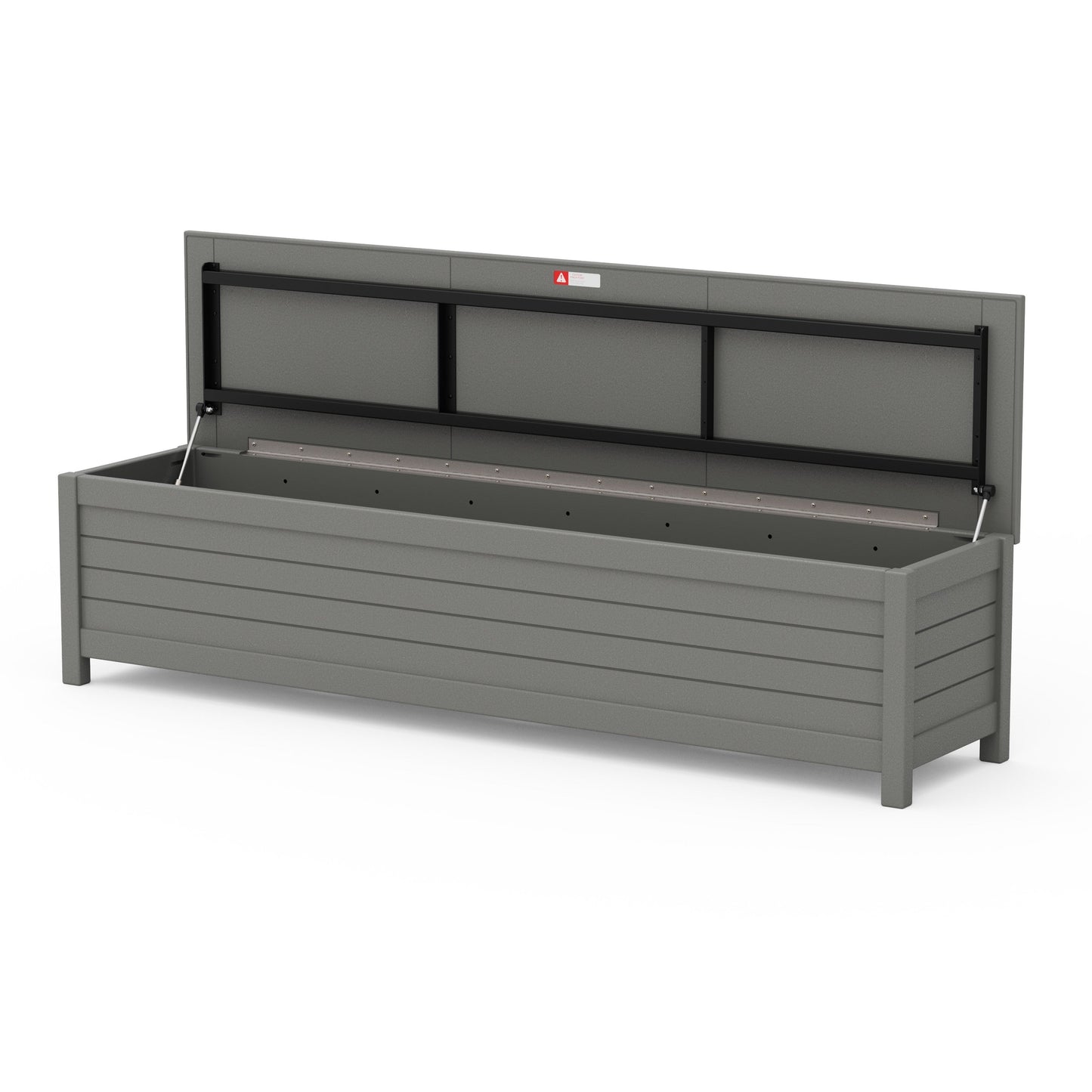 POLYWOOD Nautical 72" Storage Bench