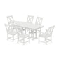 POLYWOOD Braxton 7-Piece Dining Set — White
