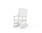 POLYWOOD Savannah Kids Rocking Chair — White