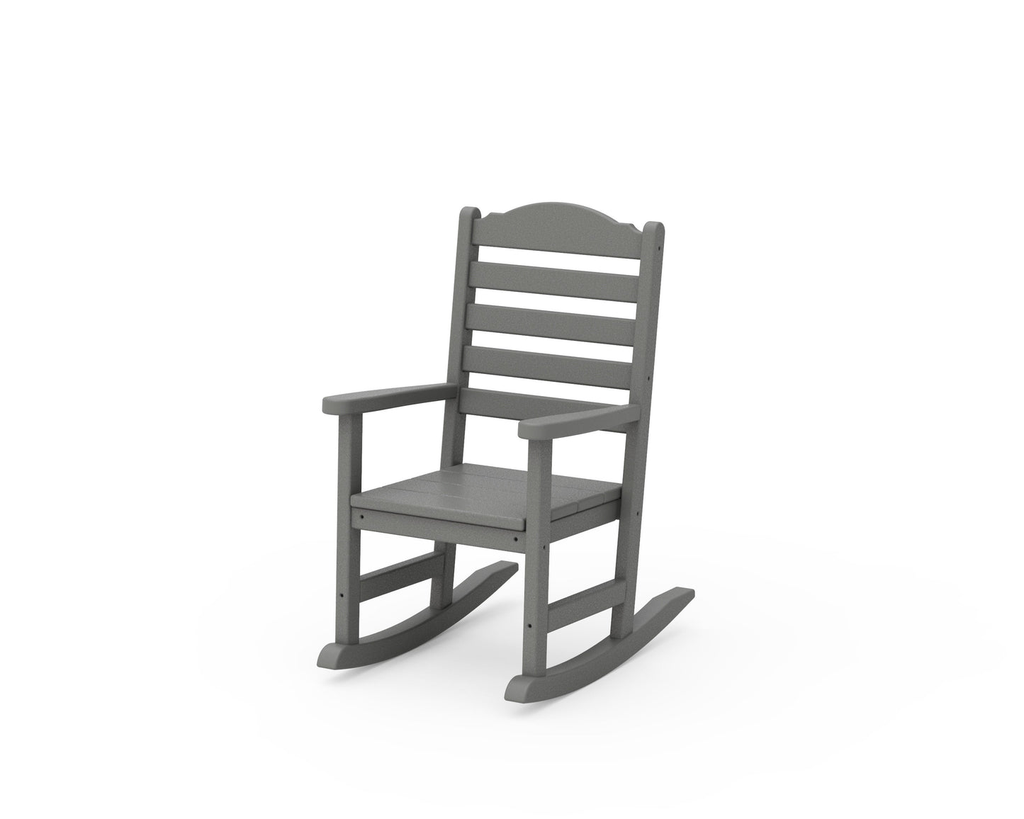 POLYWOOD Savannah Kids Rocking Chair — Slate Grey