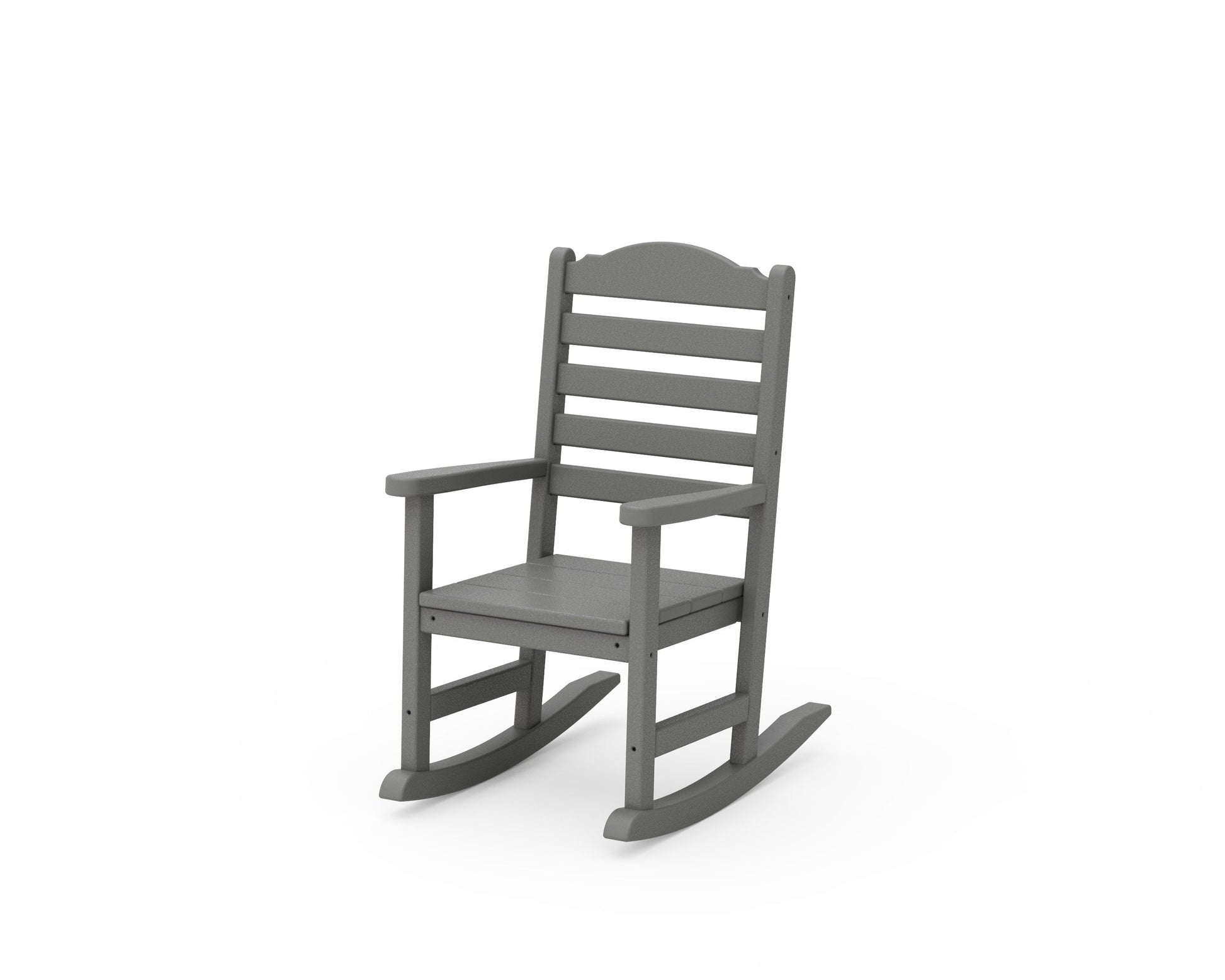 POLYWOOD Savannah Kids Rocking Chair — Slate Grey