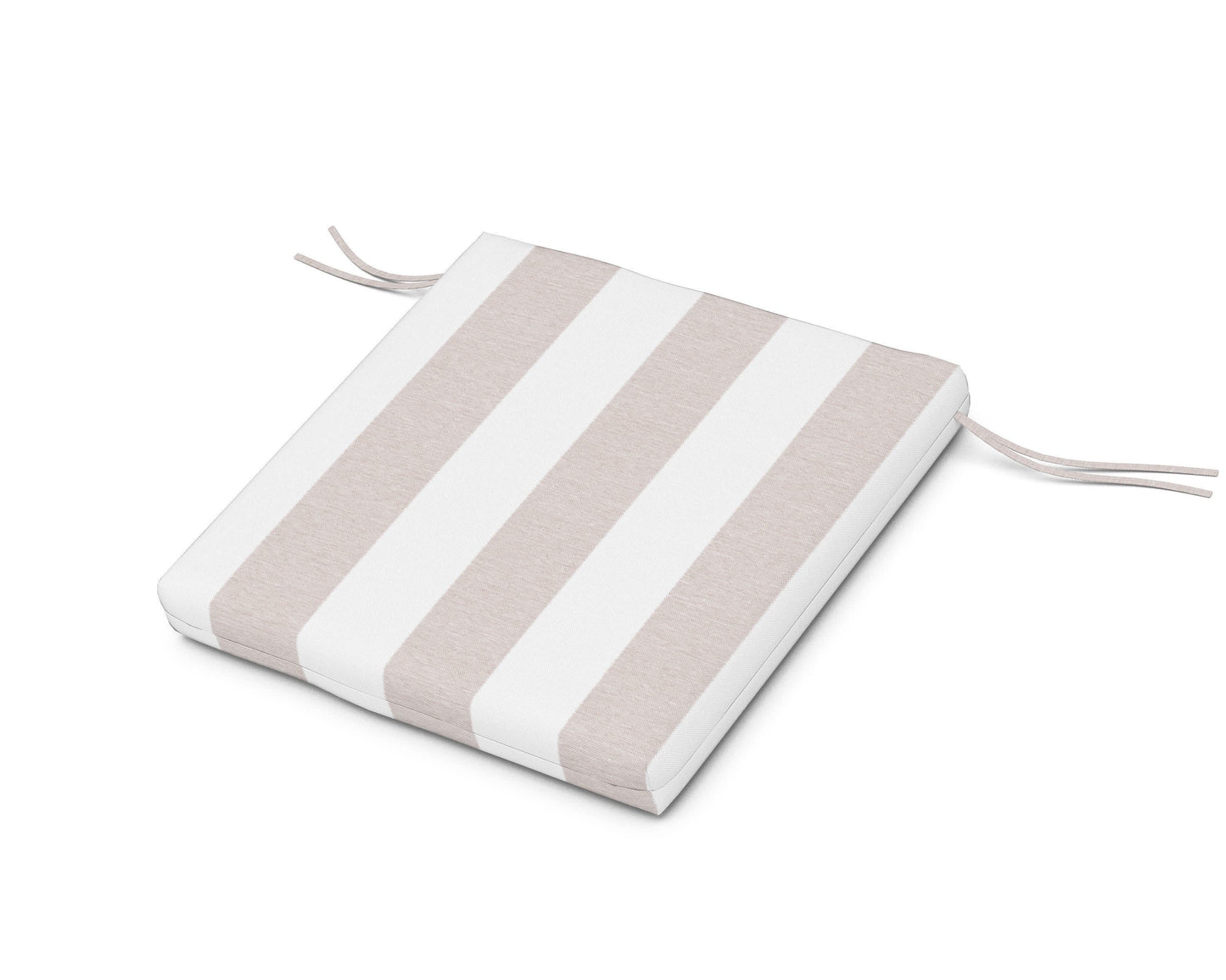 POLYWOOD AL300 Seat Pad — Cabana Stripe Dune Burlap