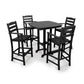 POLYWOOD La Casa Café 5-Piece Bar Set FREE SHIPPING