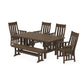 POLYWOOD Acadia 6-Piece Dining Set with Bench — Kona